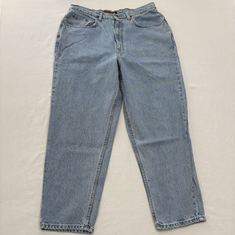 Vintage Route 66 Relaxed Fit Light Wash Mom Jeans Women's Size 18W High Rise